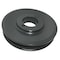 B&B Manufacturing Bushing 1 Groove V-Belt Pulley 5.45 inch OD BK57H - alternate 2